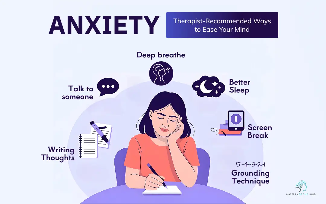 6 Tips Anxiety